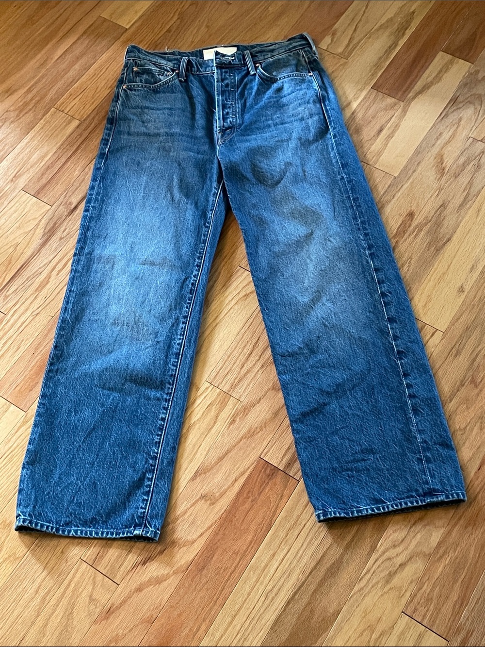 MOTHER Jeans Dodger Button Flood Size 28